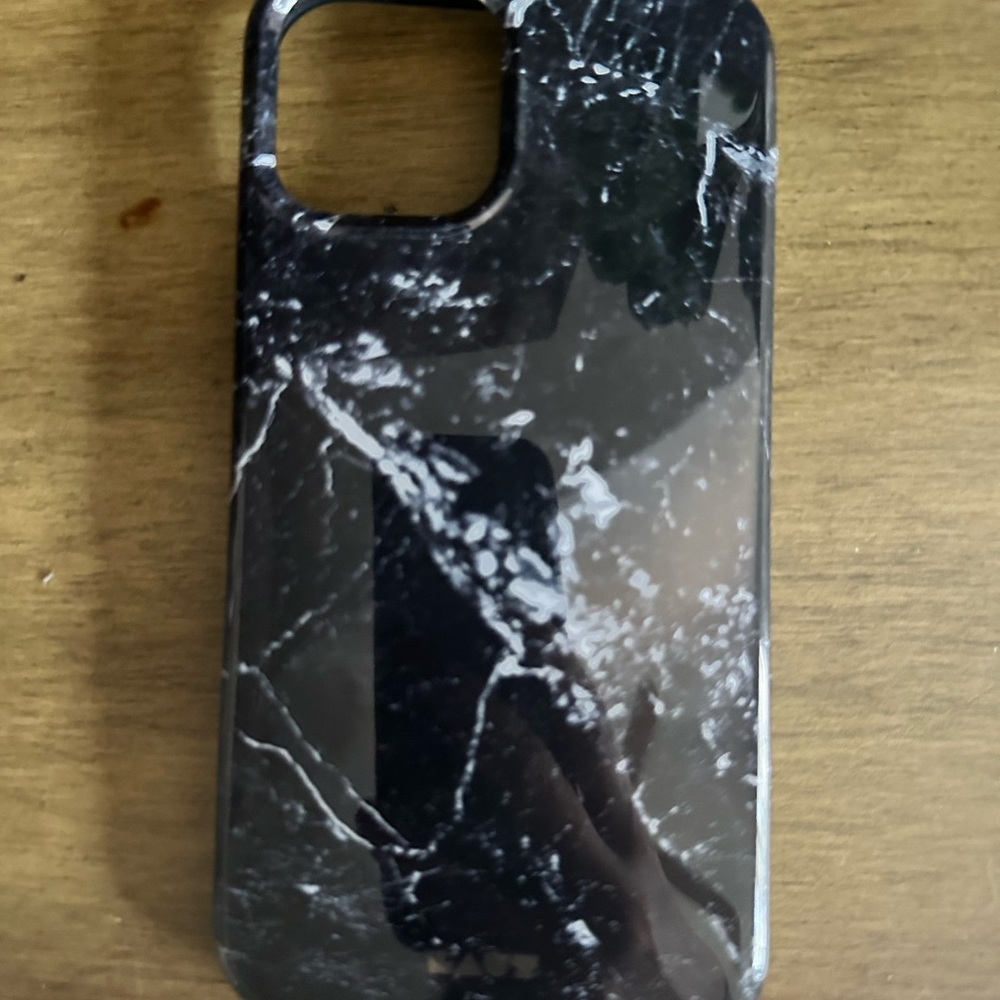 Elegant Black Marble Phone Case